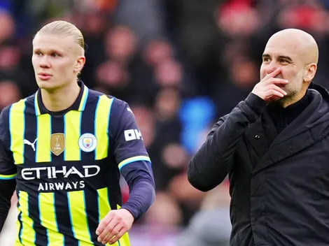 Haaland se aferra a Pep en medio de la crisis del City