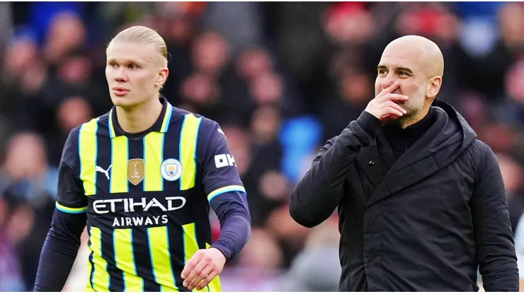 Haaland creen que en Pep puede levantar al equipo.