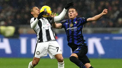 Alexis Sánchez sumó sus primeros minutos de la temporada ante el Inter por Copa Italia.