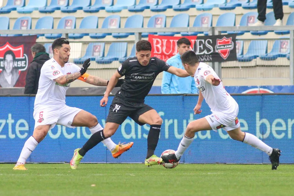 Gonzalo Álvarez en 2024 jugando por Audax /Photosport