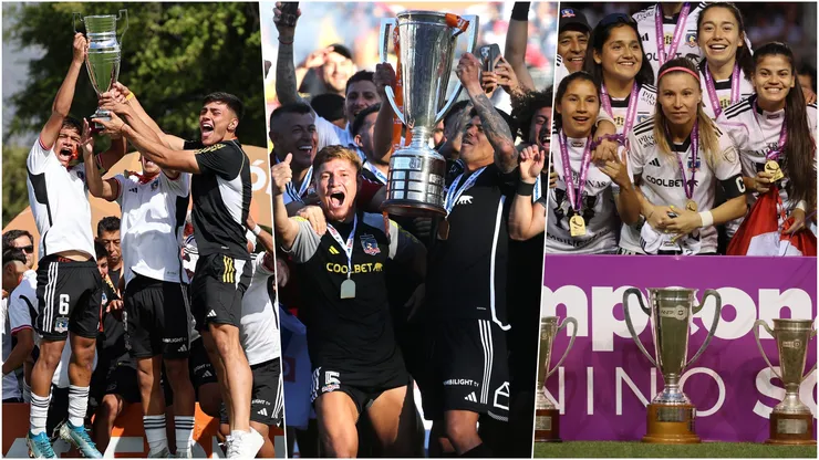 Colo Colo levantó 13 títulos en 2024: el Cacique arrasó en el fútbol chileno.