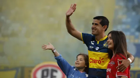 Barroso en su adiós al fútbol.