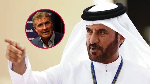 David Coulthard y Mohammed Ben Sulayem.