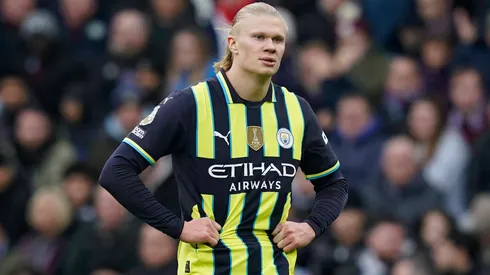 Erling Haaland debe anotar contra Everton para que no se cumpla su sequía mas larga en Manchester City.