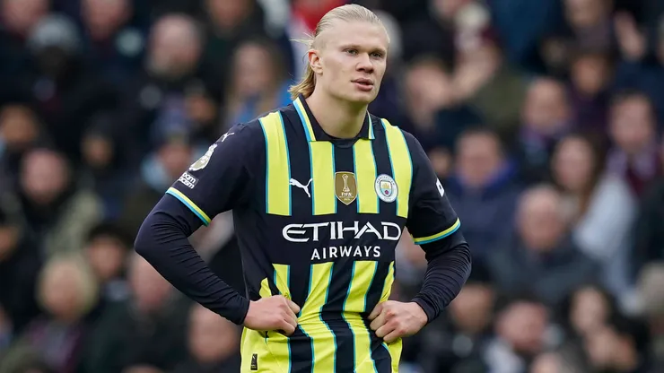 Erling Haaland debe anotar contra Everton para que no se cumpla su sequía mas larga en Manchester City.