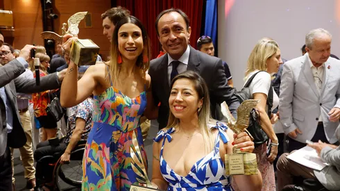 Crovetto y Wollerman, en la Gala de Premiación de Los Mejores Deportistas 2024