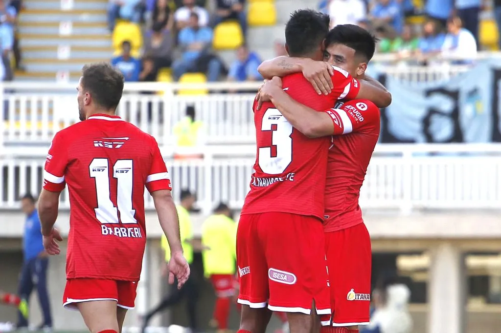 Mariano Barbieri, otro pilar que tuvo Brian Fernández para apoyarse en La Calera. (Sebastian Cisternas/Photosport).