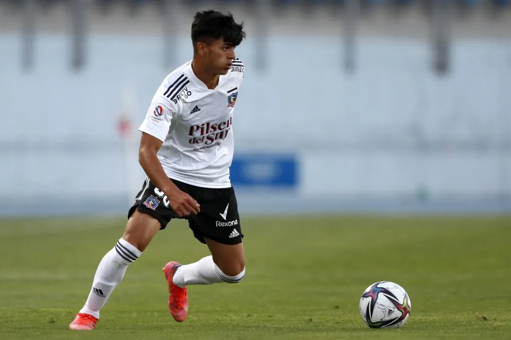 El juvenil jugó en el duelo ante Audax en 2021 | Photosport