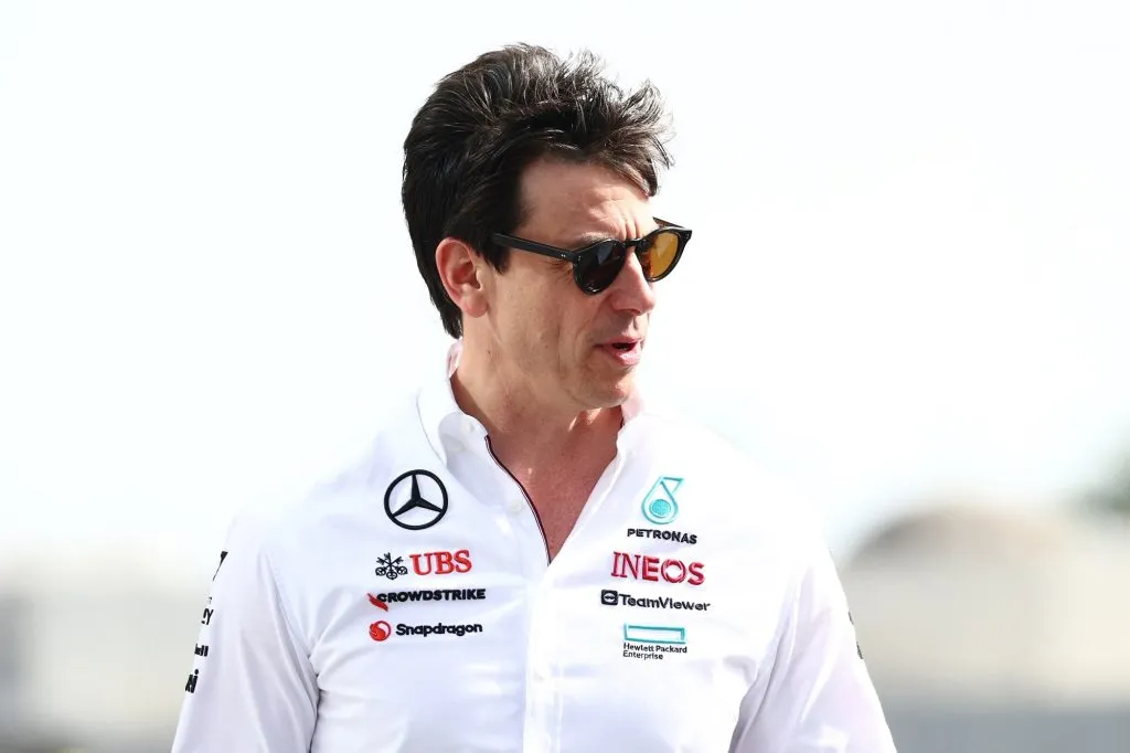 Toto Wolff antes del Gran Premio de F1 de Arabia Saudí en el circuito Jeddah Corniche en marzo de 2024 (Getty Images).