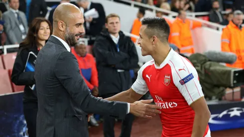 Pep Guardiola dirigió a chilenos como Alexis.