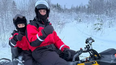 El deportista compartió imágenes de sus vacaciones en sus redes sociales.