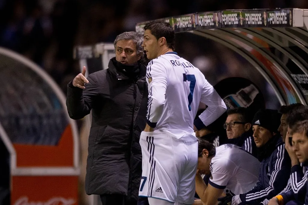 Jose Mourinho nombró a Cristiano Ronaldo en su equipo ideal histórico. (Foto: Gonzalo Arroyo Moreno/Getty Images)