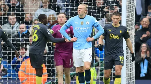 Erling Haaland tuvo el triunfo del Manchester City en sus pies, pero se equivocó.