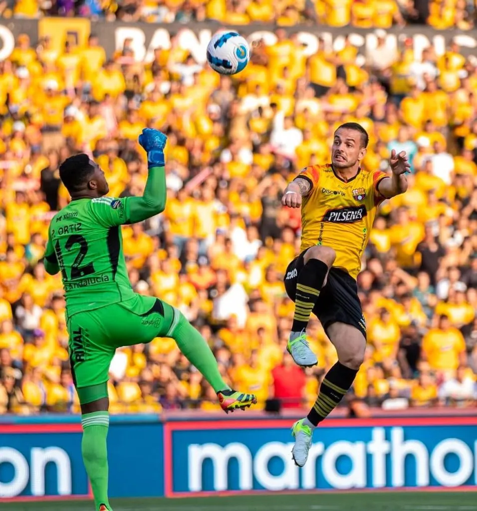 Octavio Rivero tiene contrato hasta 2026 con Barcelona de Ecuador.