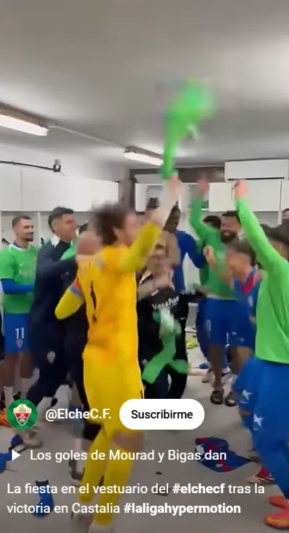 Dituro y el Elche gozaron con Freed from Desire. (Captura YouTube).