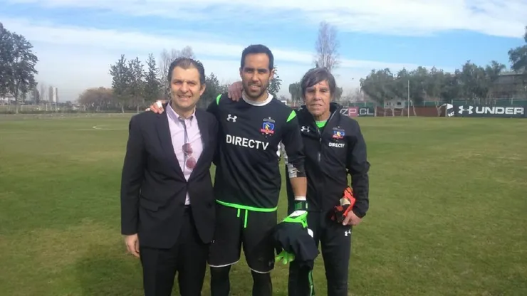 Claudio Bravo no quiso salir del retiro.