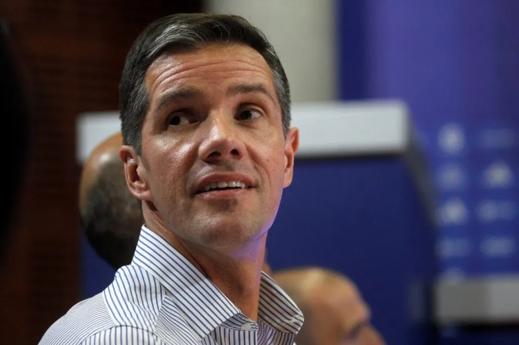 Michael Clark es el nuevo dueño de la U junto a su esposa Andrea Toro (Photosport)