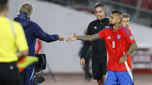 Ricardo Gareca contó cómo fue su cara a cara con Arturo Vidal.