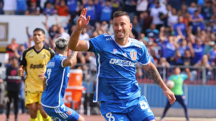 Luciano Pons no brilló en U. de Chile.