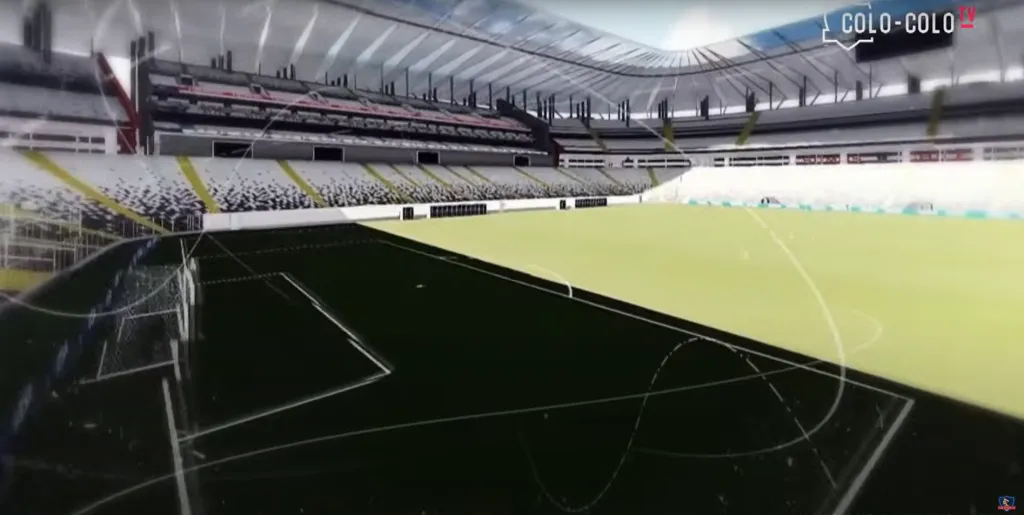 Esta es la maqueta del nuevo Estadio Monumental de Colo Colo.