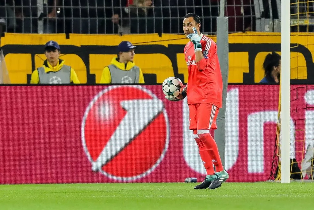 Keylor Navas por el Real Madrid ante el Borussia Dortmund. (Foto: Imago).