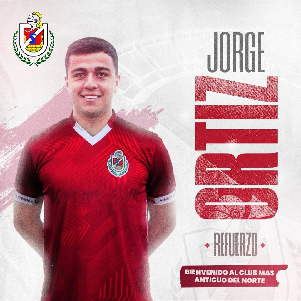 Ortiz ya es oficial en La Serena / Instagram CD La Serena