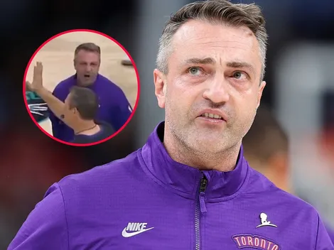 Entrenador de Raptors protagoniza un épico berrinche y es expulsado