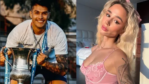La influencer confirmó la separación del ex futbolista.