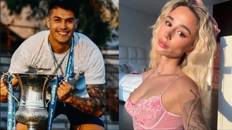 La influencer confirmó la separación del ex futbolista.