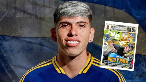 Carlitos Palacios, portada en Argentina.