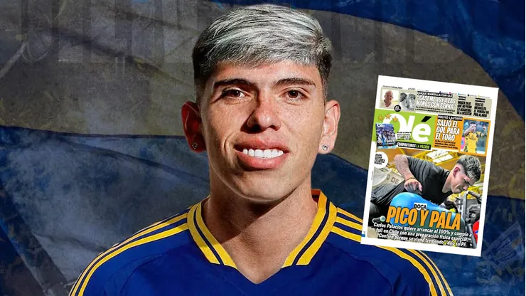 Carlitos Palacios, portada en Argentina.