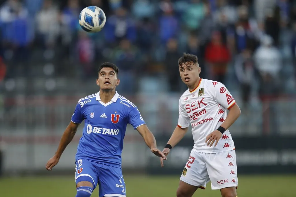 Daniel Navarrete jugando la semifinal de la Copa Chile 2022 | Photosport
