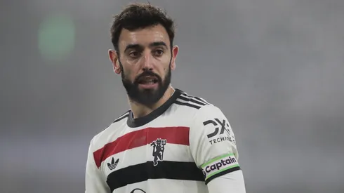 Bruno Fernandes fue expulsado en el último partido de los Red Devils contra Wolverhampton.