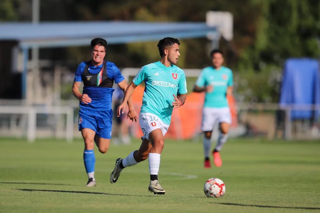 Primer amistoso de la U contra Audax en dos tiempos de 30 minutos: victoria azul.