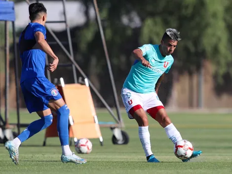 Amistoso en el CDA: U. de Chile parte el "2025" con goleada