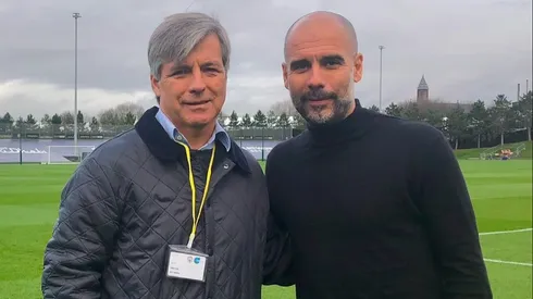Harold sacó pecho por ser amigo de Pep Guardiola