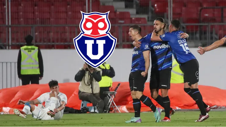 La U vs Huachipato este 2024.