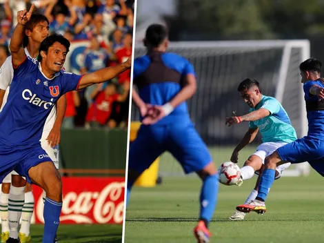 Marcos González celebra el estreno de su hijo en la U