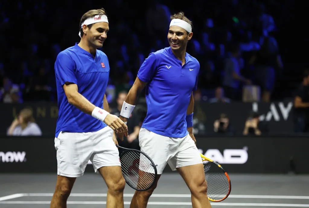 Federer y Nadal en Laver Cup 2022 – Getty