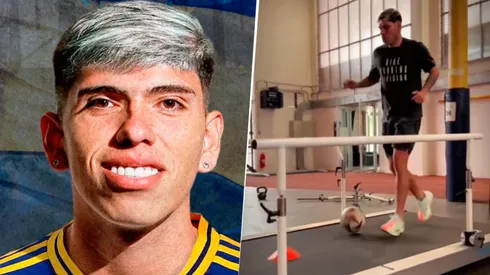 Palacios se prepara a full para ser titular en Boca