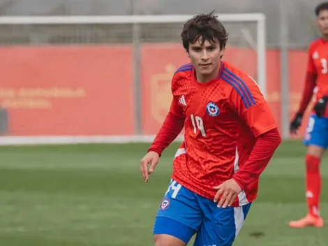 La reacción de Willy Chatiliez al recibir para jugar por la Roja sub 20