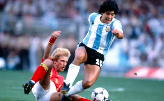 Diego Maradona en el Mundial de 1982 – ©&nbsp;Getty Images