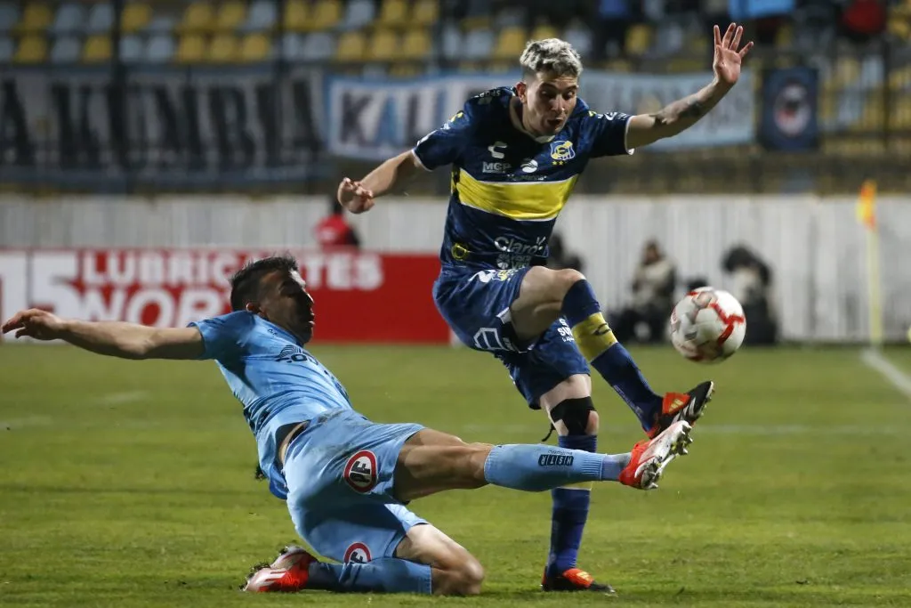 Lautaro Pastrán pertenece a Belgrano y estuvo cedido en Everton. (Sebastián Cisternas/Photopsort).