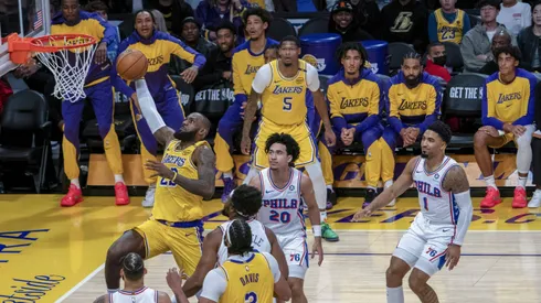 LeBron en los Lakers.