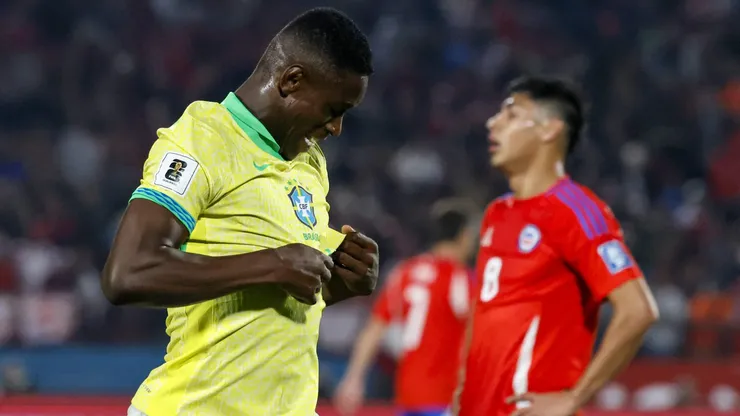Luiz Henrique le marcó un gol a Chile en las eliminatorias