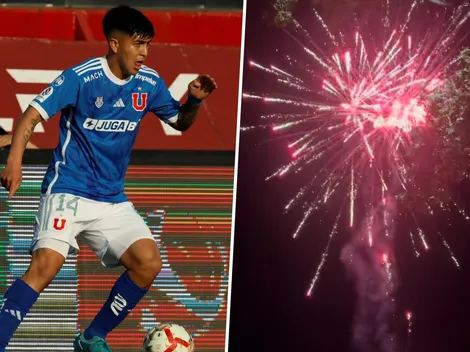 Con fuegos artificiales: la despedida de Morales en la U