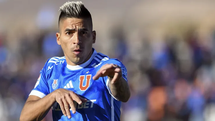 Leandro Fernández se ganó el cariño de los hinchas de U de Chile.