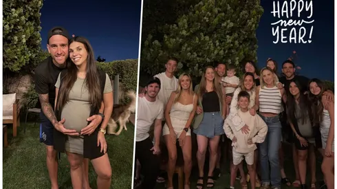 Los jugadores de U de Chile celebraron juntos el Año Nuevo.