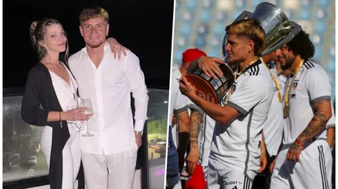 Leo Giol hizo un gesto para recordar su gran paso por Colo Colo.