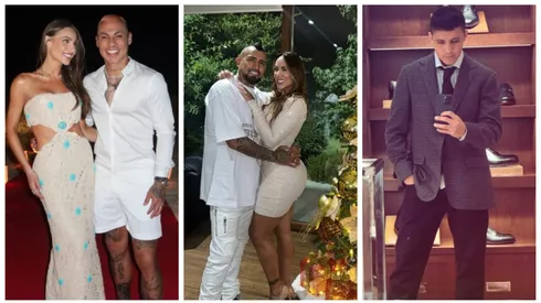 Así celebraron los jugadores nacionales el año nuevo.